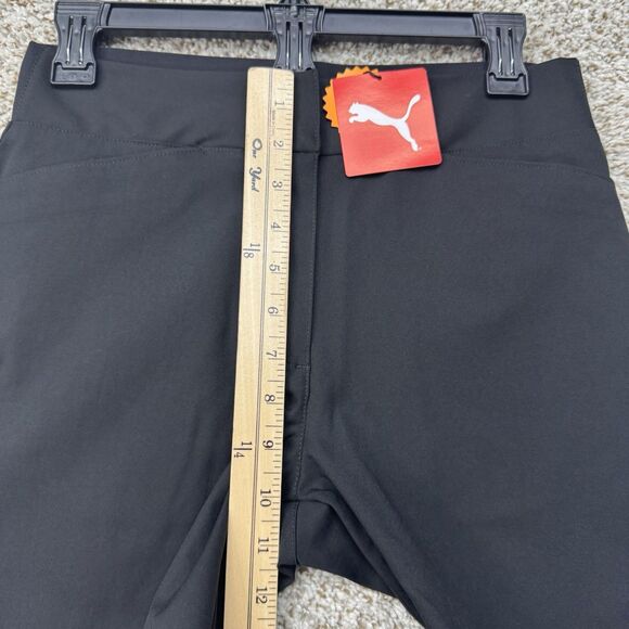 Puma Golf Shorts Women's Small Pounce Bermuda Way 1 Stretch Black UPF50+ New - Picture 3 of 12